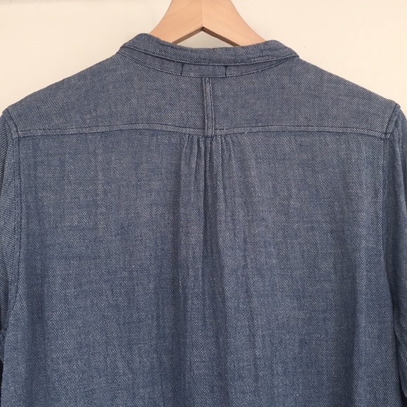 Free People CP Shades Denim Twill Cecelia Shirt - Picture 5 of 8